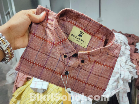 Exclusive full sleeve check shirt for formal and casual